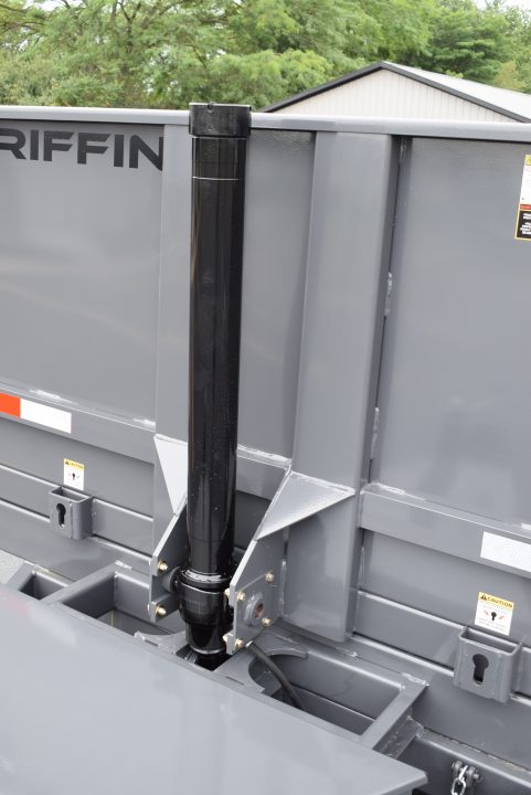 New 2026 Griffin Trailers 7x14 14K Telescoping Cylinder Dump Trailer