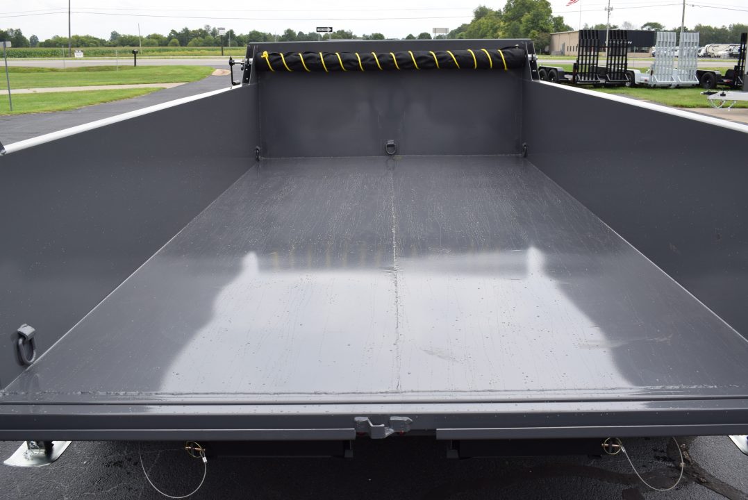 New 2026 Griffin Trailers 7x14 14K Telescoping Cylinder Dump Trailer