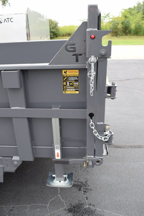 New 2026 Griffin Trailers 7x14 14K Telescoping Cylinder Dump Trailer