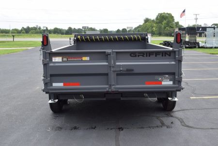 New 2026 Griffin Trailers 7x14 14K Telescoping Cylinder Dump Trailer