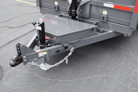 New 2026 Griffin Trailers 7x14 14K Telescoping Cylinder Dump Trailer