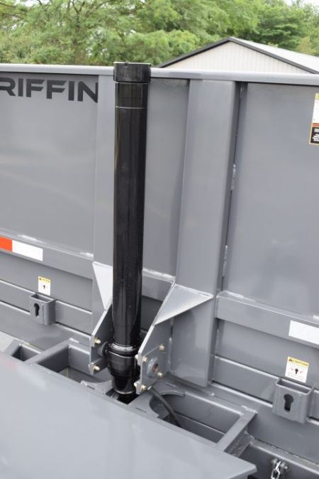 New 2026 Griffin Trailers 7x14 14K Telescoping Cylinder Dump Trailer