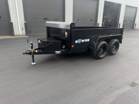 New 2027 BWISE DTR510LP-7 5X10 TA Dump Trailer