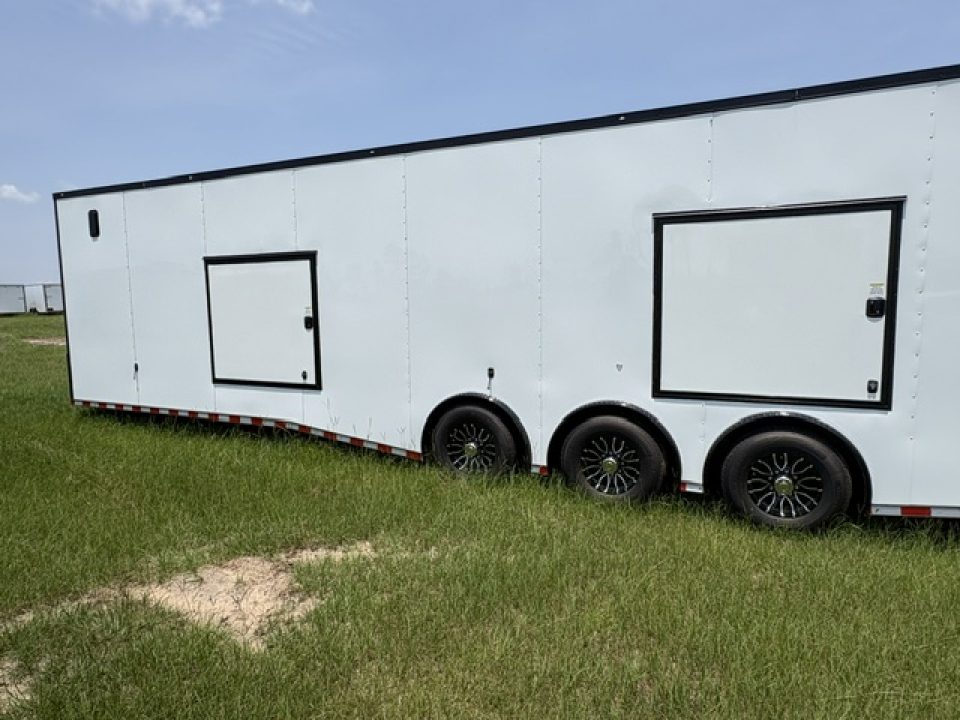 New 2027 Rock Solid Cargo 8.5x36 Triple Axle Enclosed Car Hauler For Sale – Built for Serious Performance