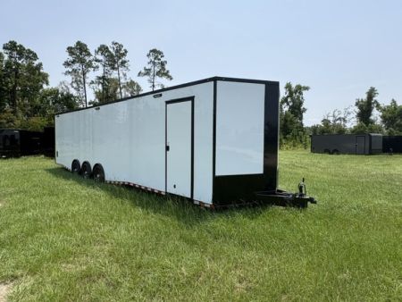 New 2027 Rock Solid Cargo 8.5x36 Triple Axle Enclosed Car Hauler For Sale – Built for Serious Performance