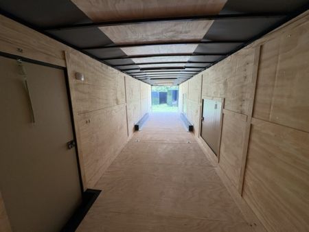New 2027 Rock Solid Cargo 8.5x36 Triple Axle Enclosed Car Hauler For Sale – Built for Serious Performance
