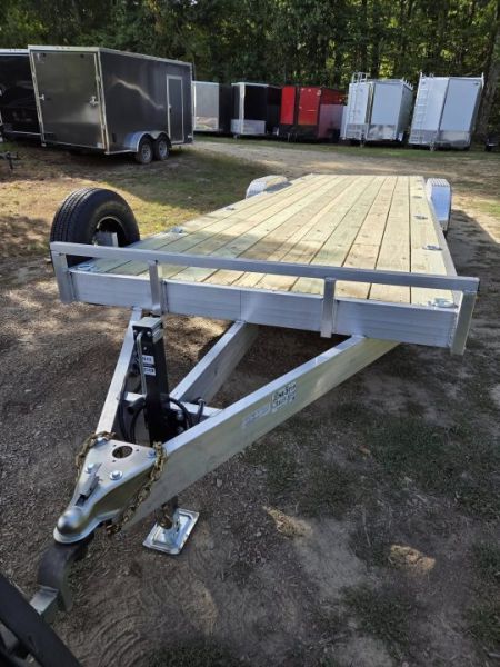 New 2027 Wolverine Trailers 7x26 14000lb gvwr flat bed aluminum trailer equipment/ utility Utility Trailer
