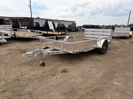 New 2027 Load Trail 6.5-12 Aluminum Ramp Gate Utility W/ Bi-Fold Gate 3K GVWR
