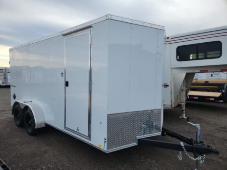 New 2026 Formula Trailers 7 X 16 TRAVERSE WITH REAR RAMP Cargo / Enclosed Trailer