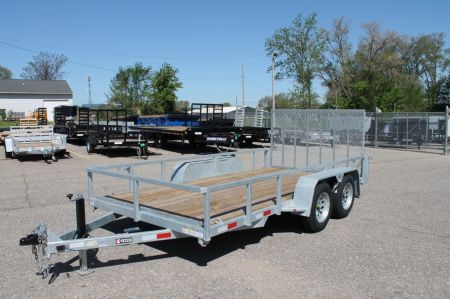 New 2026 BND Trailers GAL14 7x14 L Utility Trailer