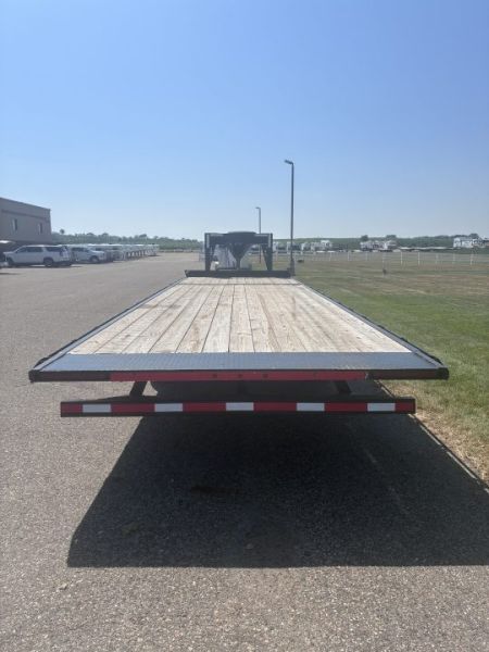 Used 2021 CornPro 8' x 21' Tilt Flatbed Trailer