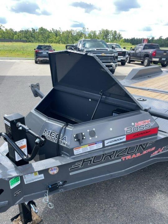 New 2027 Horizon Trailers HET 22x102 Equipment Trailer,Gravity Tilt, Drive Over Fenders, 10k Axles