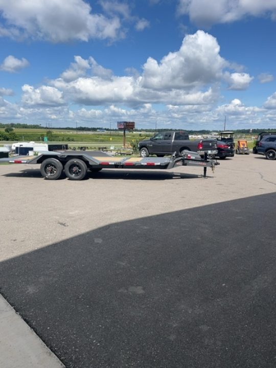 New 2027 Horizon Trailers HET 22x102 Equipment Trailer,Gravity Tilt, Drive Over Fenders, 10k Axles