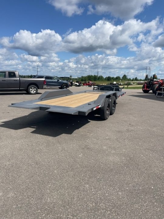 New 2027 Horizon Trailers HET 22x102 Equipment Trailer,Gravity Tilt, Drive Over Fenders, 10k Axles