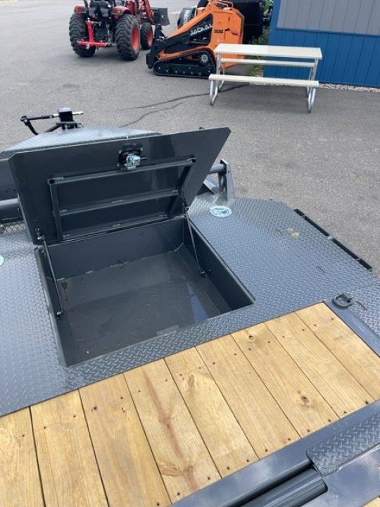 New 2027 Horizon Trailers HET 22x102 Equipment Trailer,Gravity Tilt, Drive Over Fenders, 10k Axles