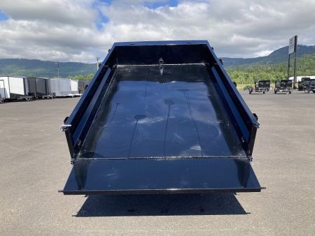 New 2026 Sure-Trac 6x12 Deckover Dump Trailer 7K GVWR