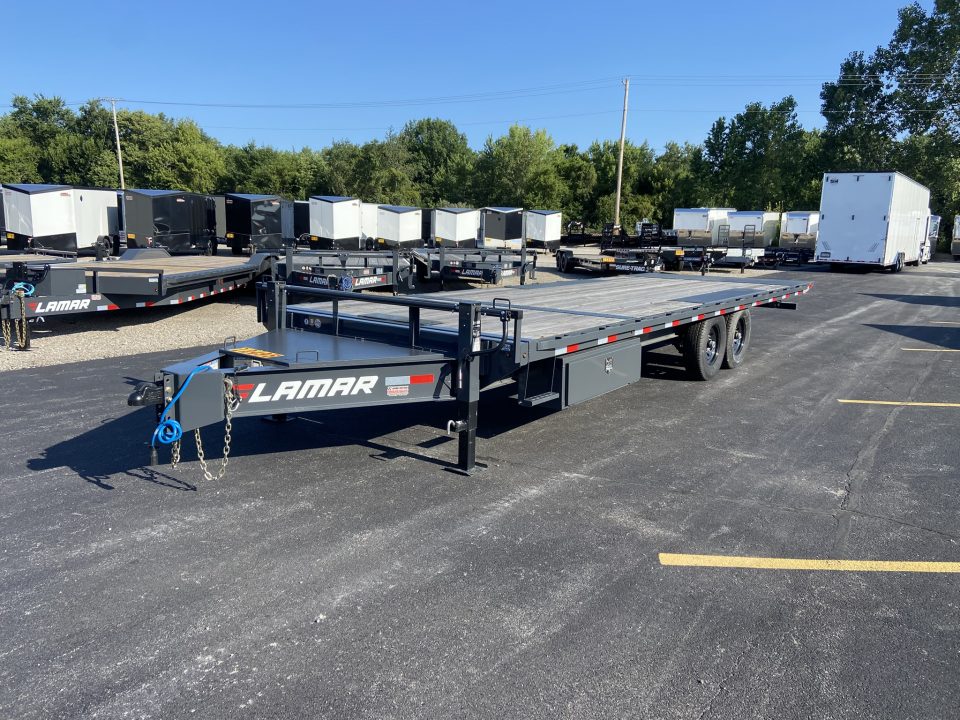New Lamar Trailers Deckover Tilt 102" X 24'