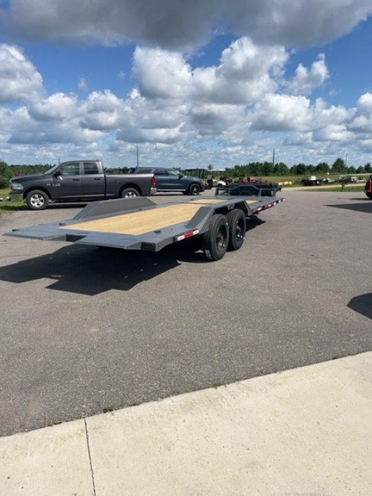 New 2027 Horizon Trailers HET 24x102 Tilt Equipment Trailer 10k Axles