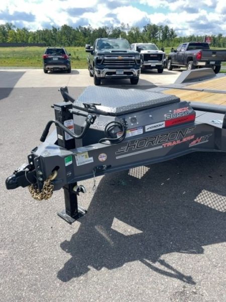 New 2027 Horizon Trailers HET 24x102 Tilt Equipment Trailer 10k Axles