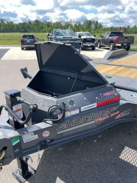 New 2027 Horizon Trailers HET 24x102 Tilt Equipment Trailer 10k Axles