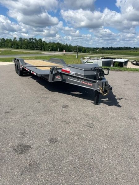 New 2027 Horizon Trailers HET 24x102 Tilt Equipment Trailer 10k Axles