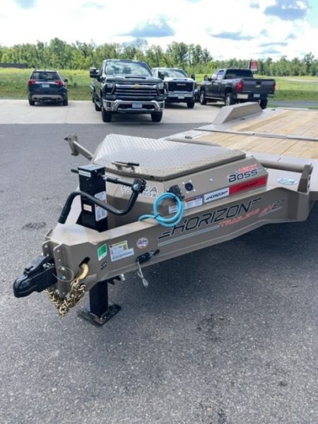 New 2027 Horizon Trailers HET 24x102 Tilt Equipment Trailer 10k Axles