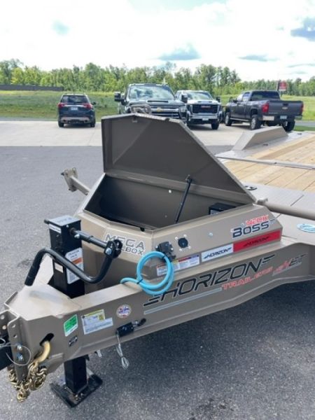 New 2027 Horizon Trailers HET 24x102 Tilt Equipment Trailer 10k Axles
