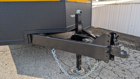 New HERE WE GO!!! 2027 BELMONT 7x14 Tandem V-Nose Cargo Trailer w/ Ramp (84" INSIDE HEIGHT!!!)