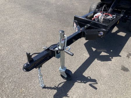 New 2026 Sure-Trac 4.5x8 Utility Deckover Dump Trailer 3K GVWR