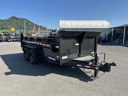 New 2026 Sure-Trac 7x14 Low Pro Scissor Dump 14K GVWR