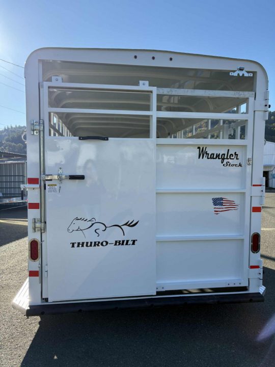 New STOCK TRAILER THURO-BILT WRANGLER 17' STOCK HORSE LIVESTOCK TRAILER