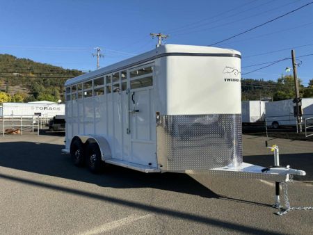 New STOCK TRAILER THURO-BILT WRANGLER 17' STOCK HORSE LIVESTOCK TRAILER