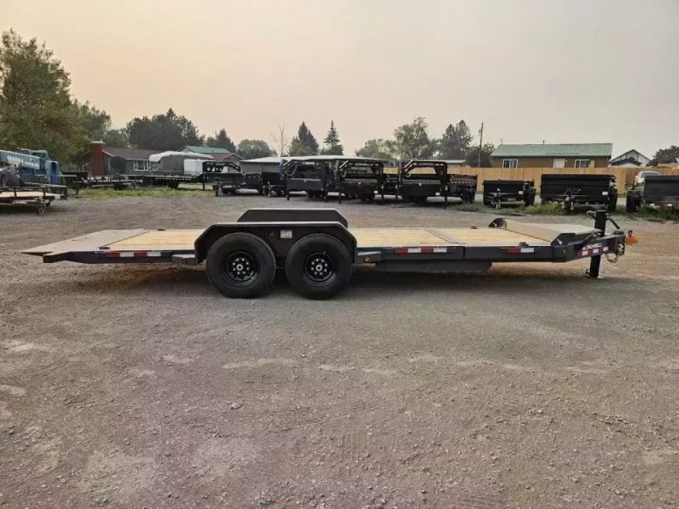 New 2027 Iron Bull 83"x20' 14k Tilt Deck Trailer