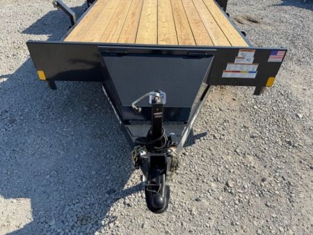 New 2026 Hillcrest Black-Grey 82"x18'+2' 10k Car Hauler Trailer