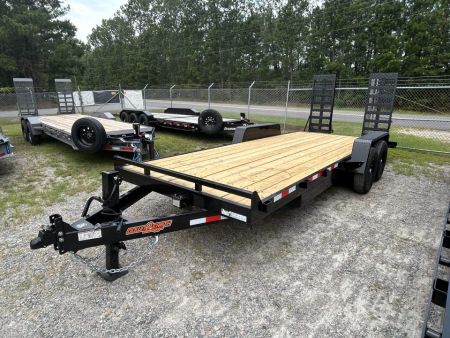 New 2027 Down 2 Earth Trailers 82X20 Equipment Trailer, with 7K Axles & #10,750 lbs Payload