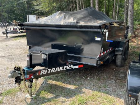 Used USED 2026 PJ TRAILERS QUEST SERIES 7X14 14K DUMP TRAILER ($990 DOWN ON RTO)