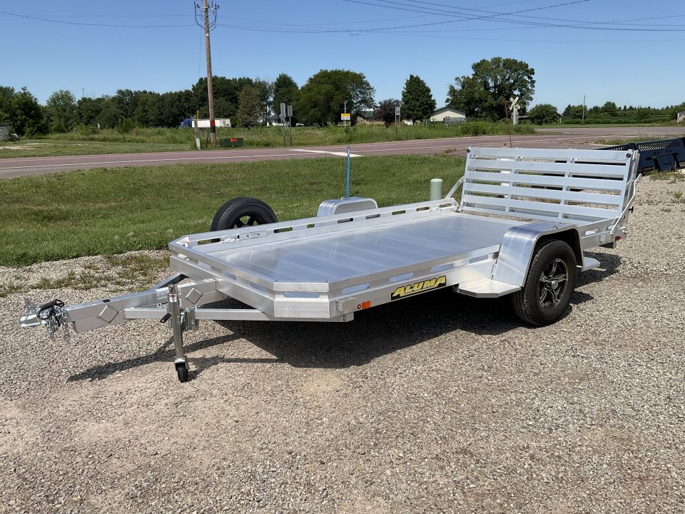 New 2027 Aluma 7712H-BT Utility Trailer