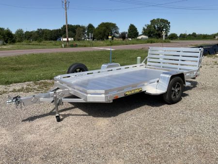 New 2027 Aluma 7712H-BT Utility Trailer
