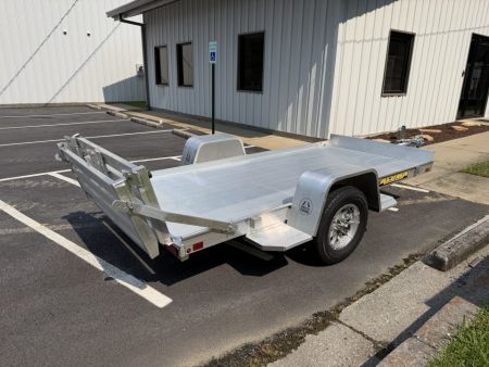 New 2027 Aluma 54x10 Utility, Bi-fold Tailgate Ramp 5410S-BT