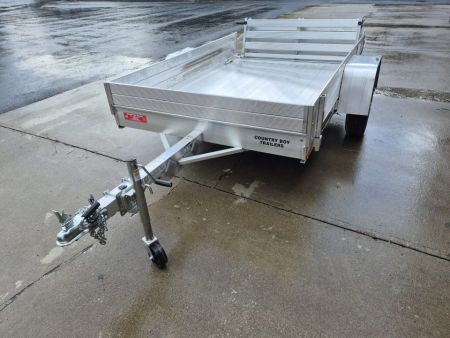 New 2027 Aluma 63x8 Utility, Bi-fold Tailgate Ramp 638S-BT