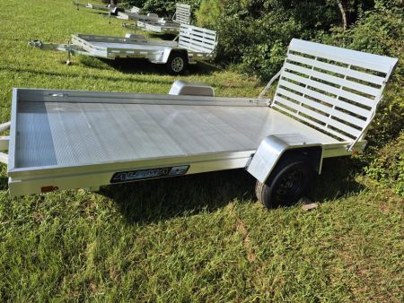 New 2027 Aluma 68x12 Utility, 12" Solid Sides 6812H-ESA-S