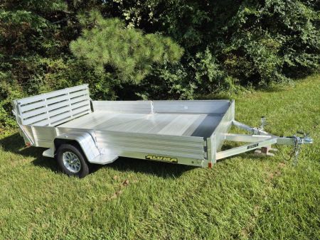 New 2027 Aluma 81x12 Utility, 12" Solid Sides 8112S-SR