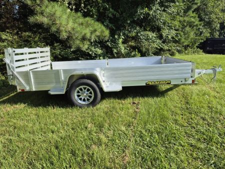 New 2027 Aluma 81x12 Utility, 12" Solid Sides 8112S-SR