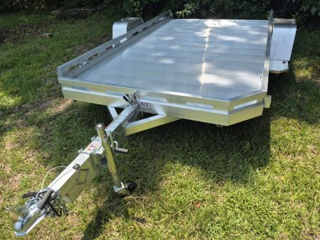 New 2027 Aluma 77x12 Utility, Full Tilt Bed 7712H