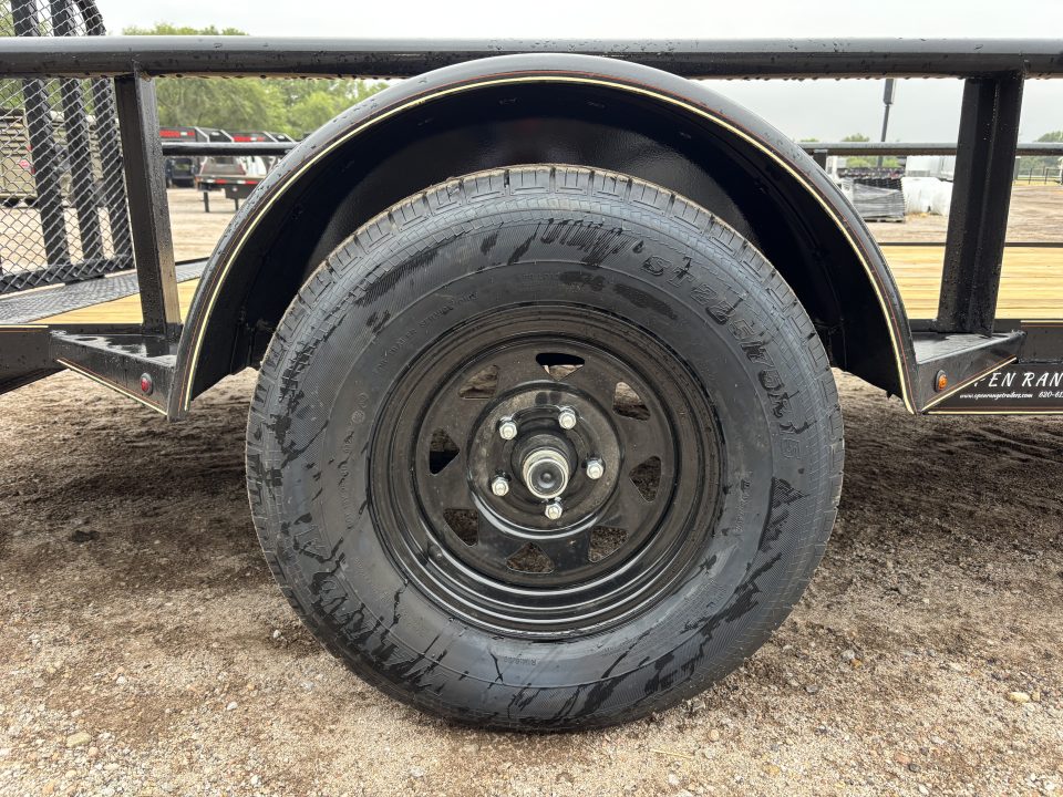 New 2027 GR Trailers 77"X 12' Utility Trailer