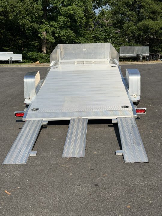New 2027 Aluma 82"x14' ATV/UTV Tilt, Slingshot Pkg. (3 wheeler) 8214HS