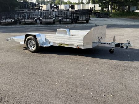 New 2027 Aluma 82"x14' ATV/UTV Tilt, Slingshot Pkg. (3 wheeler) 8214HS