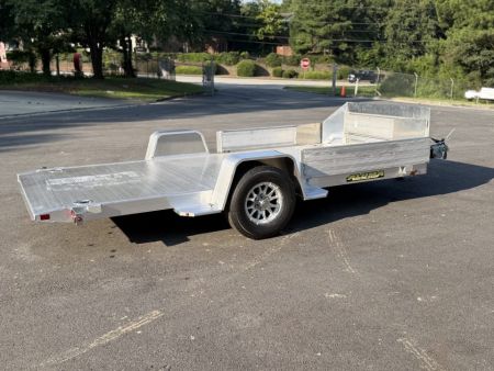 New 2027 Aluma 82"x14' ATV/UTV Tilt, Slingshot Pkg. (3 wheeler) 8214HS