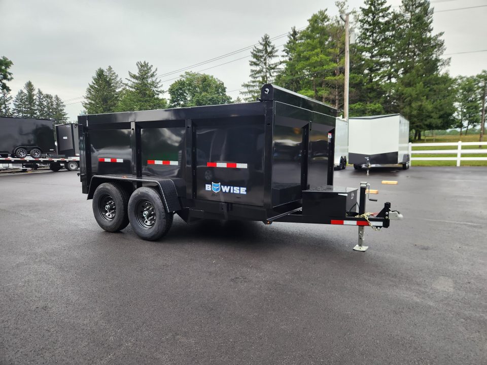 New 2026 BWISE DT12 81.5x12 12K Tandem Axle Dump Trailer