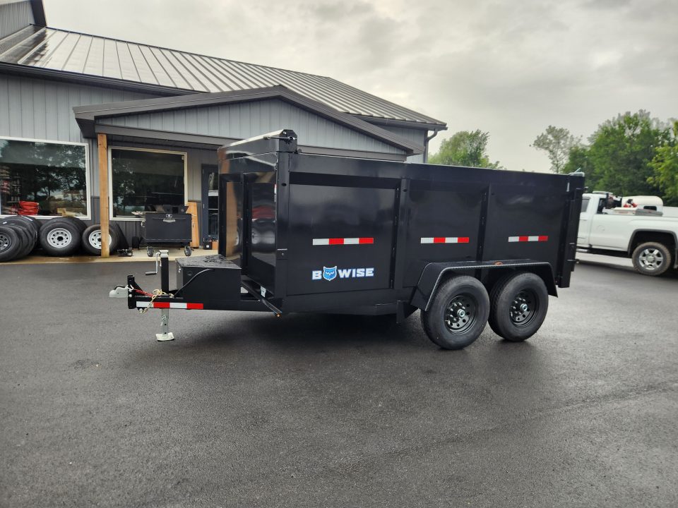 New 2026 BWISE DT12 81.5x12 12K Tandem Axle Dump Trailer